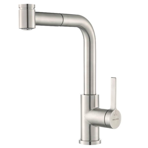 Vòi rửa chén Malloca LuxSteel K066-PO
