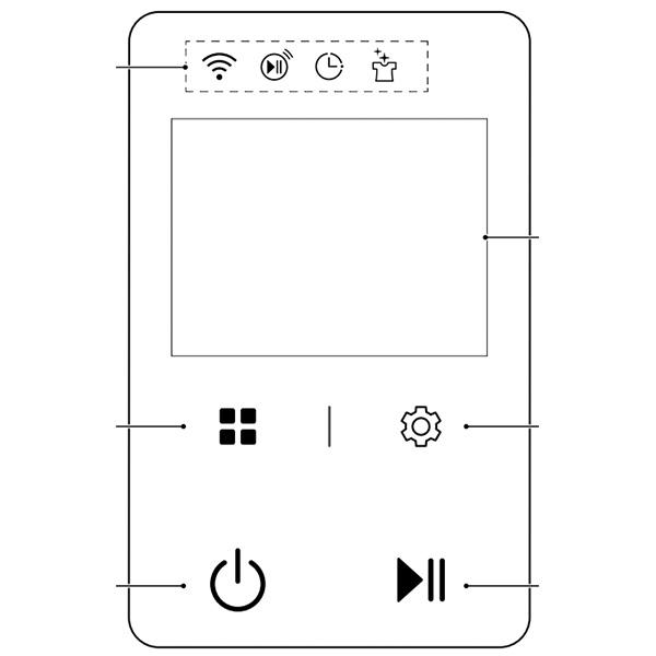 Bảng điều khiển Tủ chăm sóc quần áo LG SC5GMR8GH