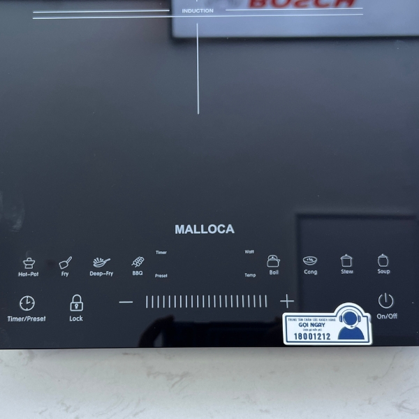 bảng điều khiển Bếp từ Malloca MCT-K30