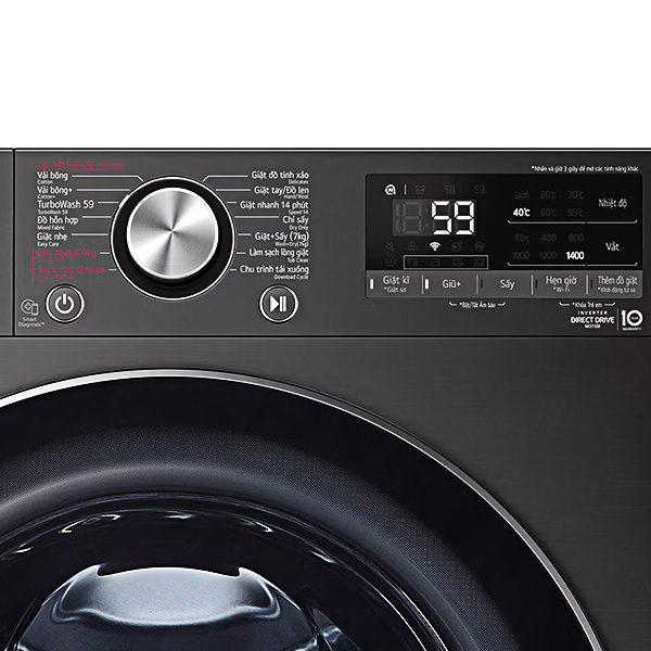Bảng điều khiển Máy giặt LG FV1411D4B