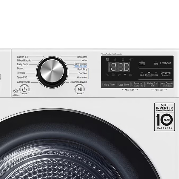 bảng điều khiển Máy sấy LG DVHP09W