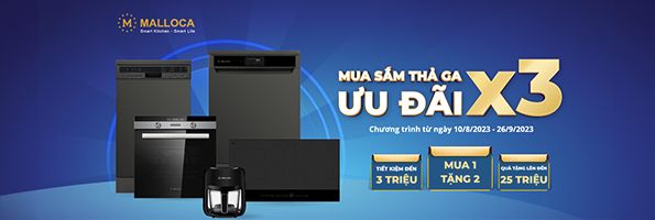 Malloca Mua Sắm Thả Ga - Ưu Đãi X3 Malloca Mua Sắm Thả Ga - Ưu Đãi X3