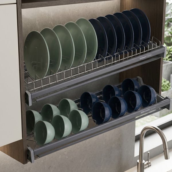Bối cảnh Giá bát đĩa cố định Grandx XF.70S