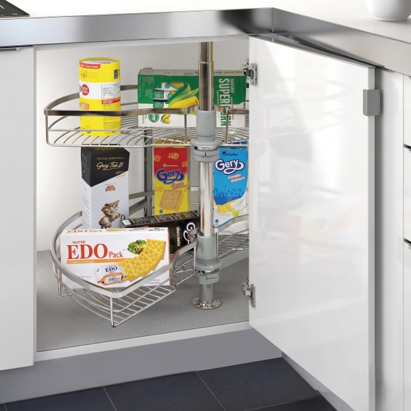 Bối cảnh Kệ Góc Mâm Xoay Góc Mở 1/2 - 180o Grandx XC.180.80S1