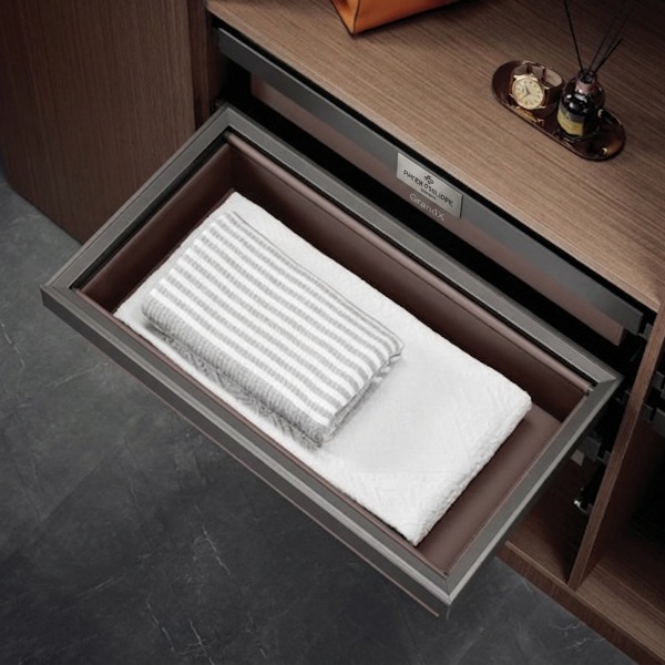Bối cảnh Ngăn Kéo Đựng Quần Áo Bọc Da Cao Cấp - High Class Grey Grandx XM.80A1