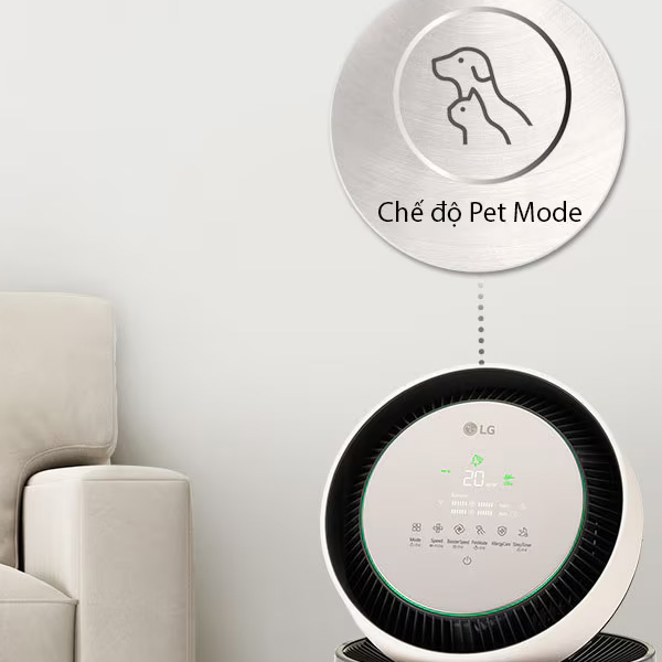 chế độ pet LG AS65GDBY0