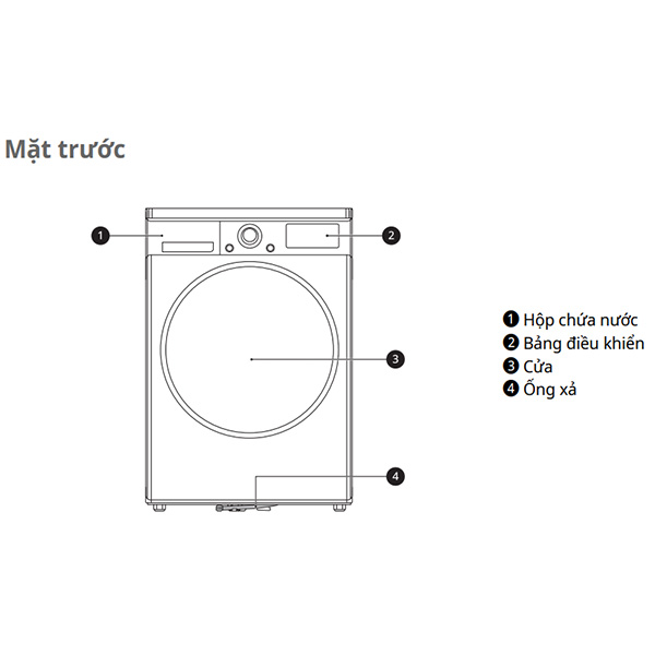 Chi tiết Máy sấy LG DVHP09W