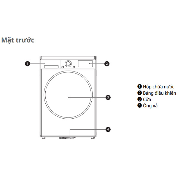 Chi tiết Máy sấy LG DVHP50B