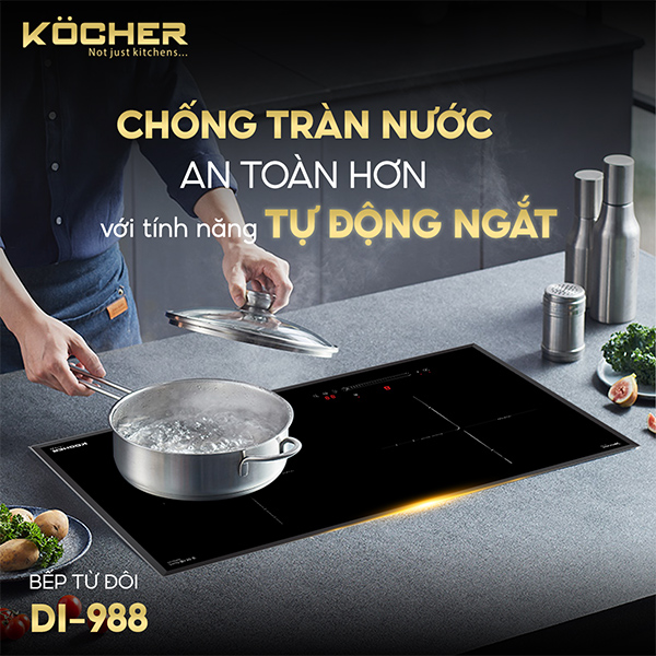 Chống tràn BẾP TỪ  Kocher DI-988