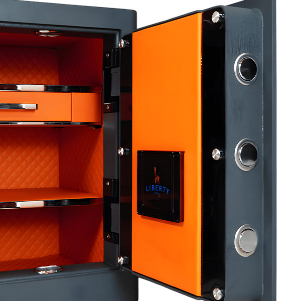 chốt cửa Liberty LB58Pro - xám