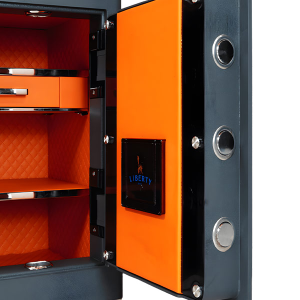 chốt cửa Liberty LB79Pro - xám