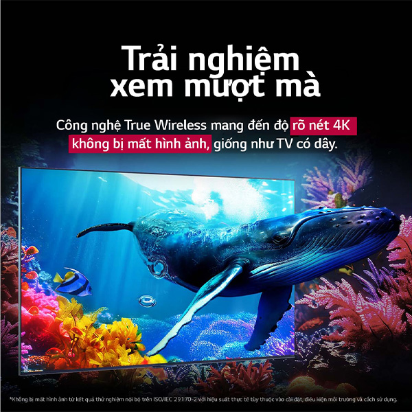 Chuyển động TV kết nối không dây LG 65QNED9MASA