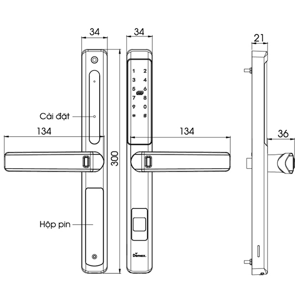 Điều khiển Demax SL501 AG 