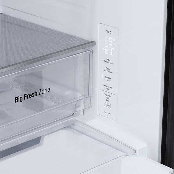 Điều khiển tù lạnh LG  LFD58BLMAI