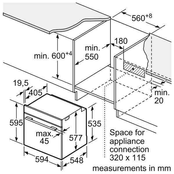 kích thước 1 HBG7341B1b Series 8