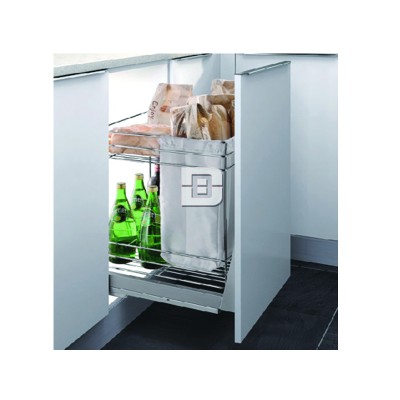 Kệ gia vị, đựng bánh mì ray giảm chấn inox 304 306012