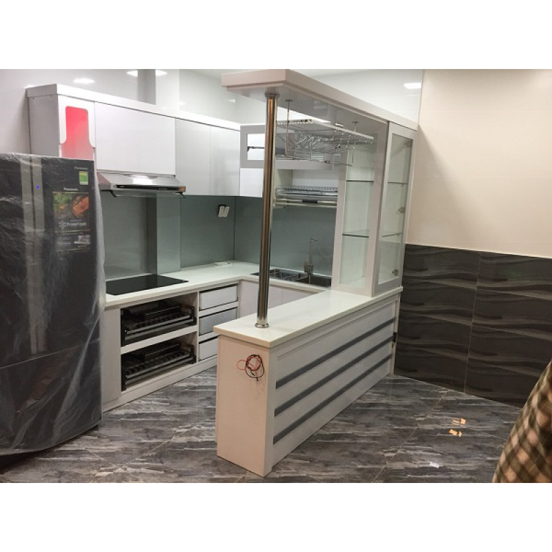 Tủ bếp chữ U TBU-TKH02