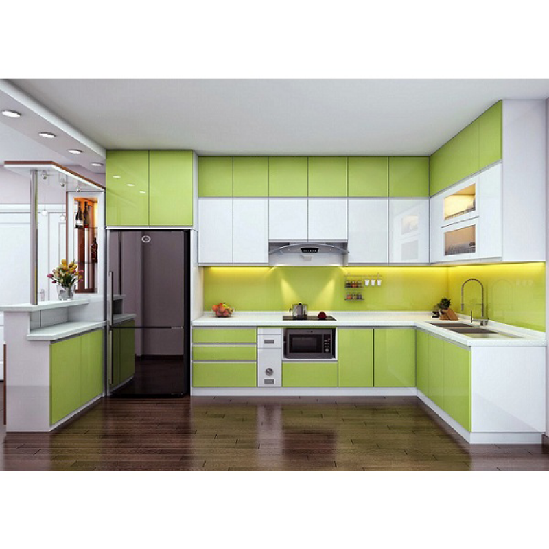 Tủ bếp chữ U TBU-TKH03