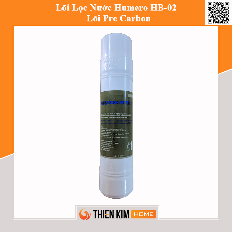 Lõi Lọc Nước Humero HB-02 - Lõi Pre Carbon