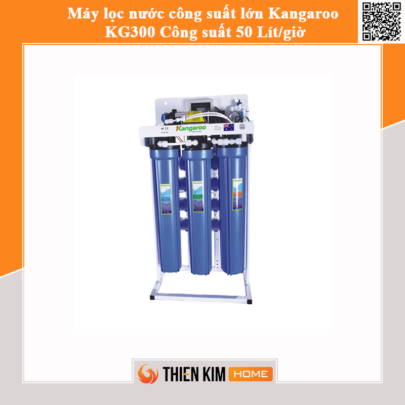 Máy lọc nước công suất lớn Kangaroo KG300 Công suất 50 Lít/giờ