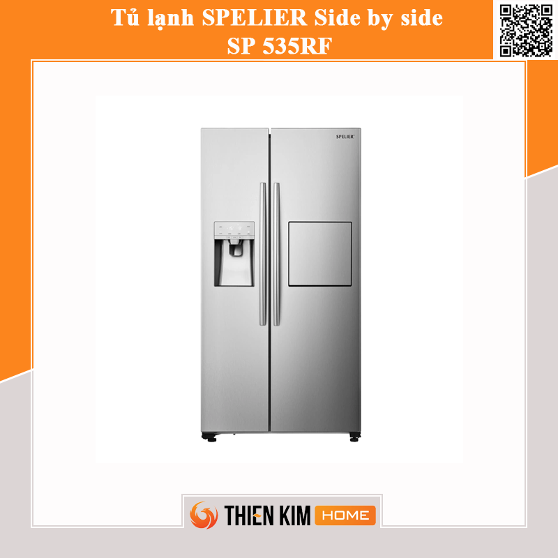Tủ lạnh SPELIER Side by side SP 535RF