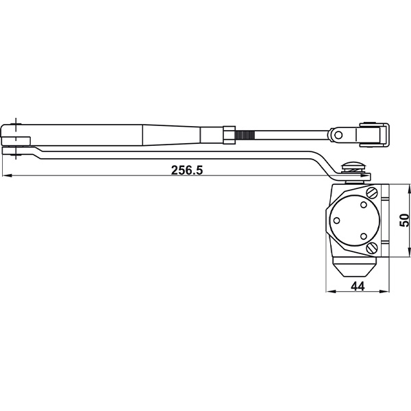 Kích thước 1 Hafele 489.30.036