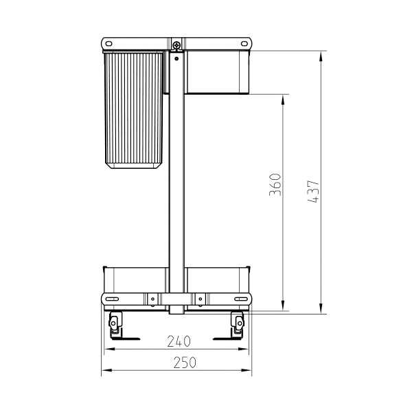 kích thước 2 Hafele 545.14.302