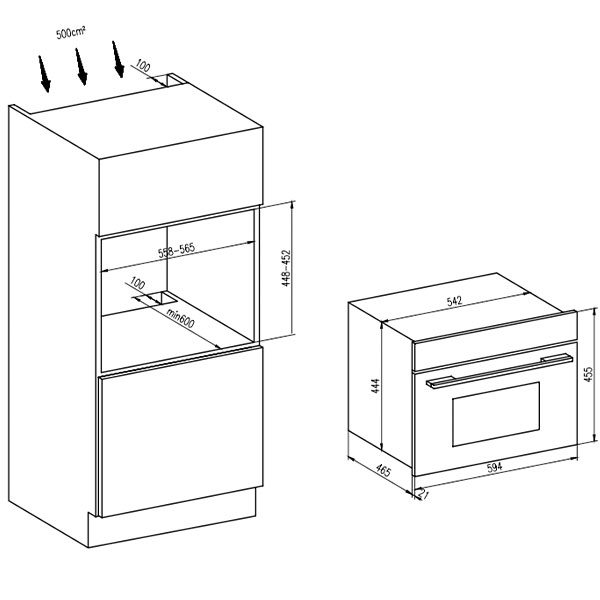kích thước doc Hafele HC-MWO381B 495.10.044