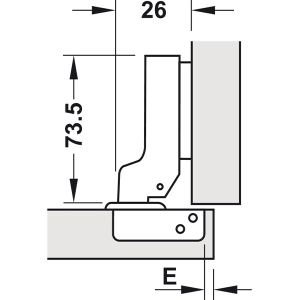Kích thước Hafele 493.03.022