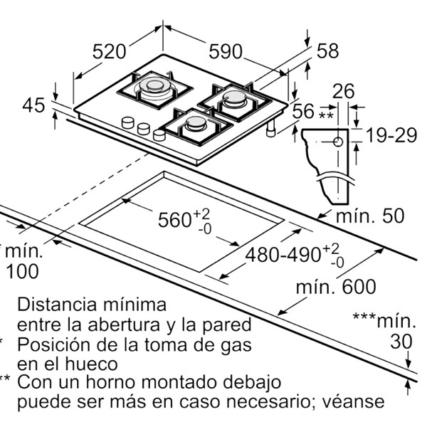kích thước Bosch PPC6A6B20 series 6