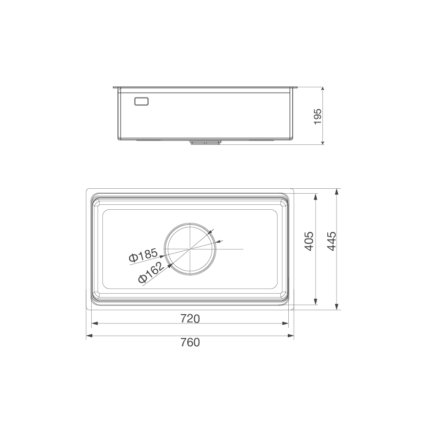 kích thước Malloca MS 7645 LINEN