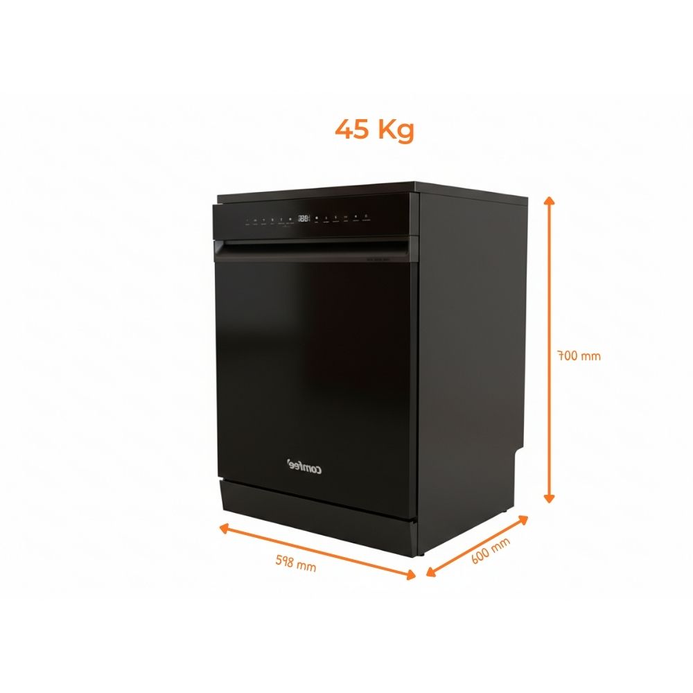 Kích thước Comfee CDW-14F60TB