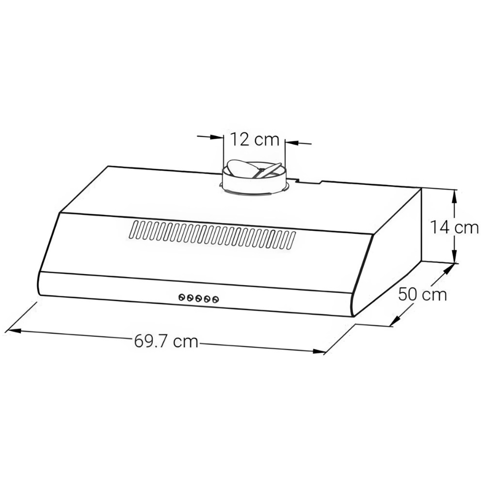 Kích thước Comfee CH-70SF49B