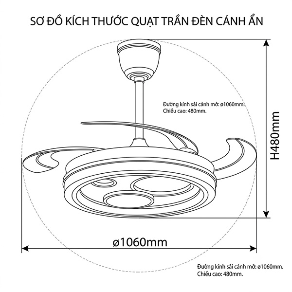 kích thước FL HD-405