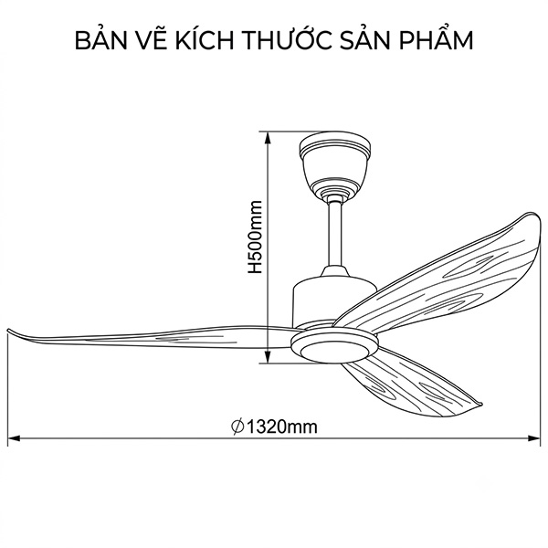 kích thước HD-301NK