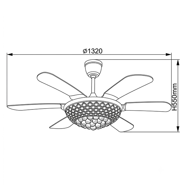 kích thước FL HD-600