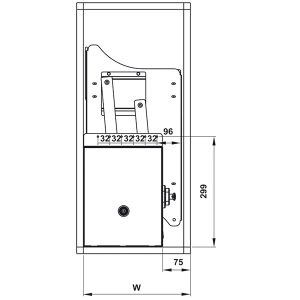 kích thước Hafele 504.76.408