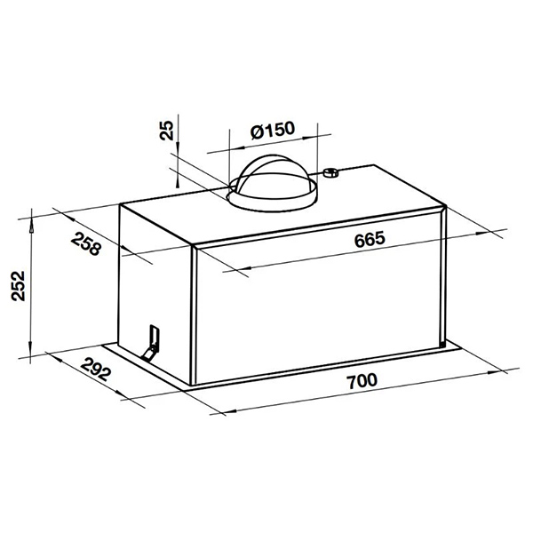 kích thước Hafele HC-H7035BS 533.87.381