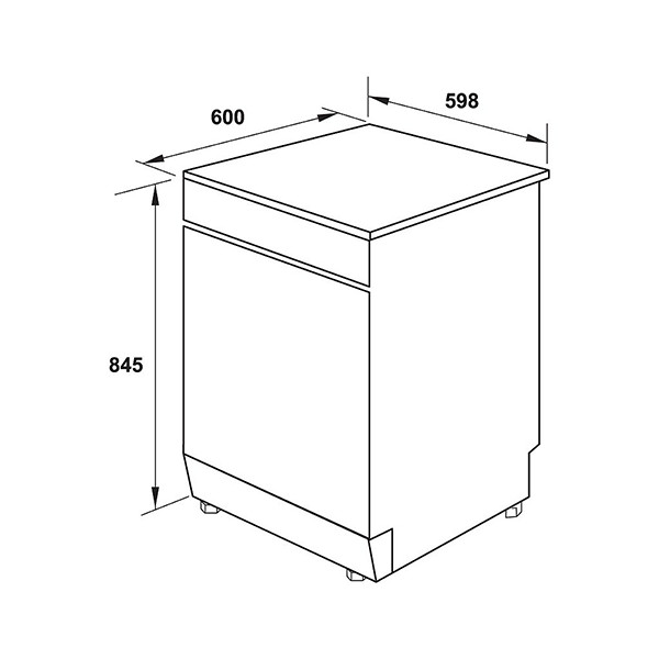 kích thước TT Hafele HDW-F60G 535.29.590
