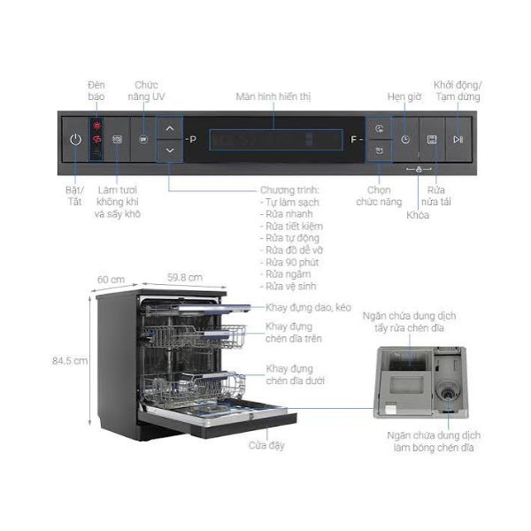 kích thước TT Hafele HDW-F605B 535.29.660