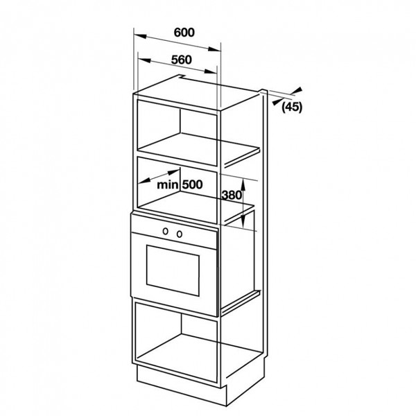 kích thước TT Hafele HM-B38A 535.34.000