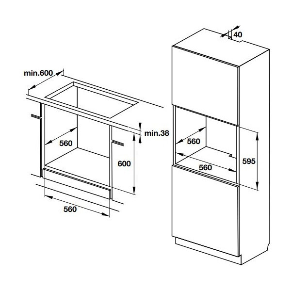 kích thước TT Hafele HO-K60B 534.05.581
