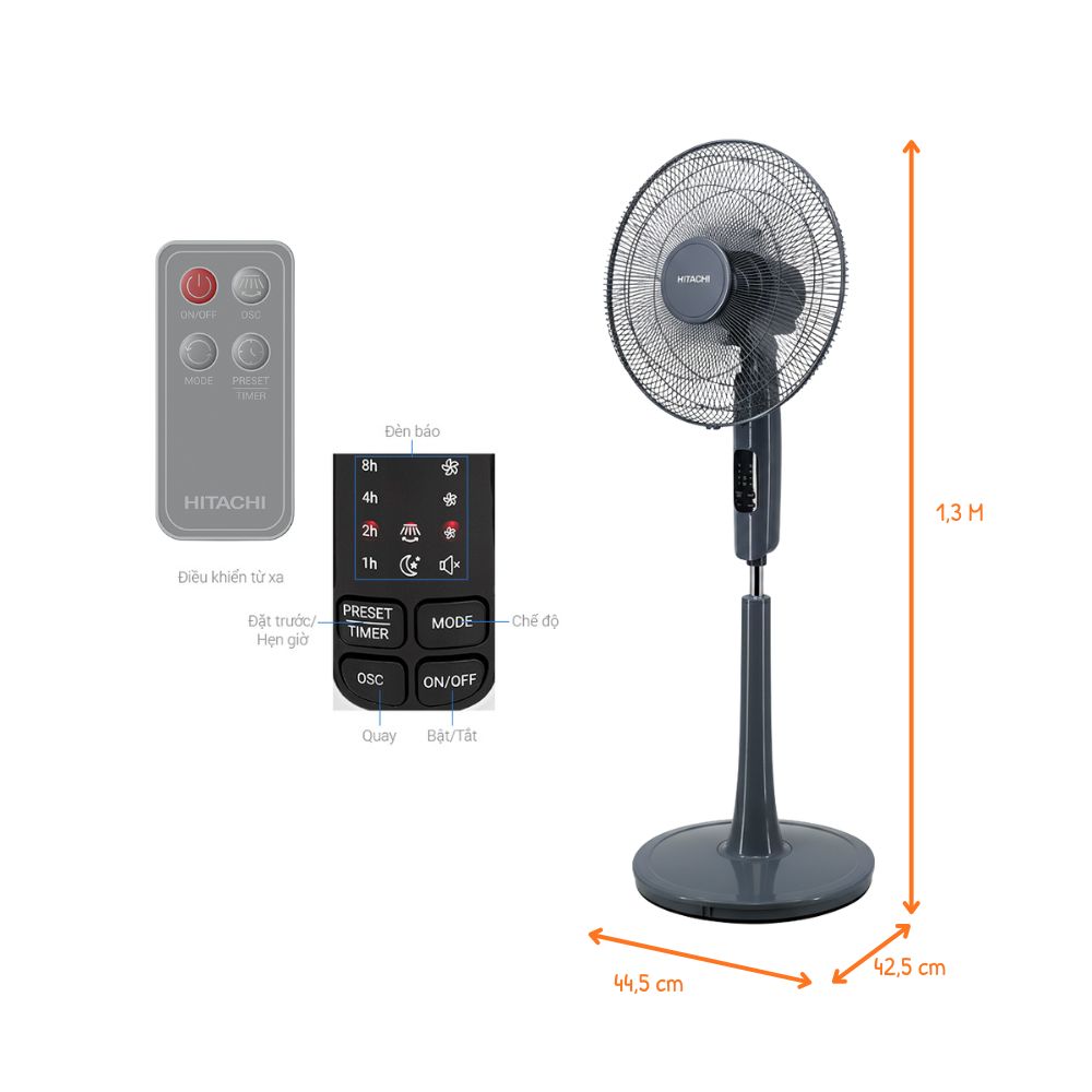 Kích thước Hitachi LF-A6RCGM