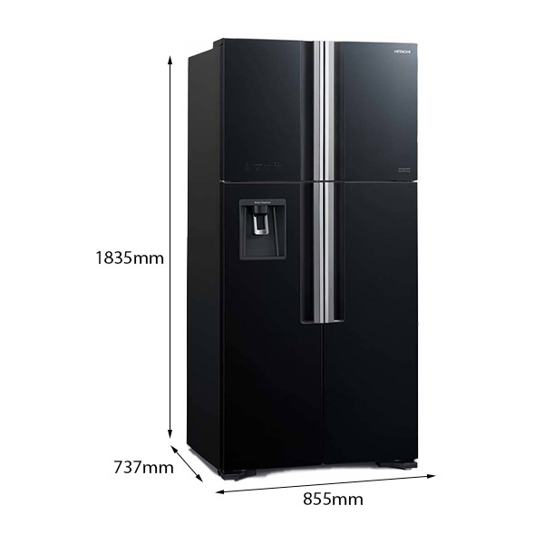 Kích thước Hitachi R-FW690PGV7 - GBK