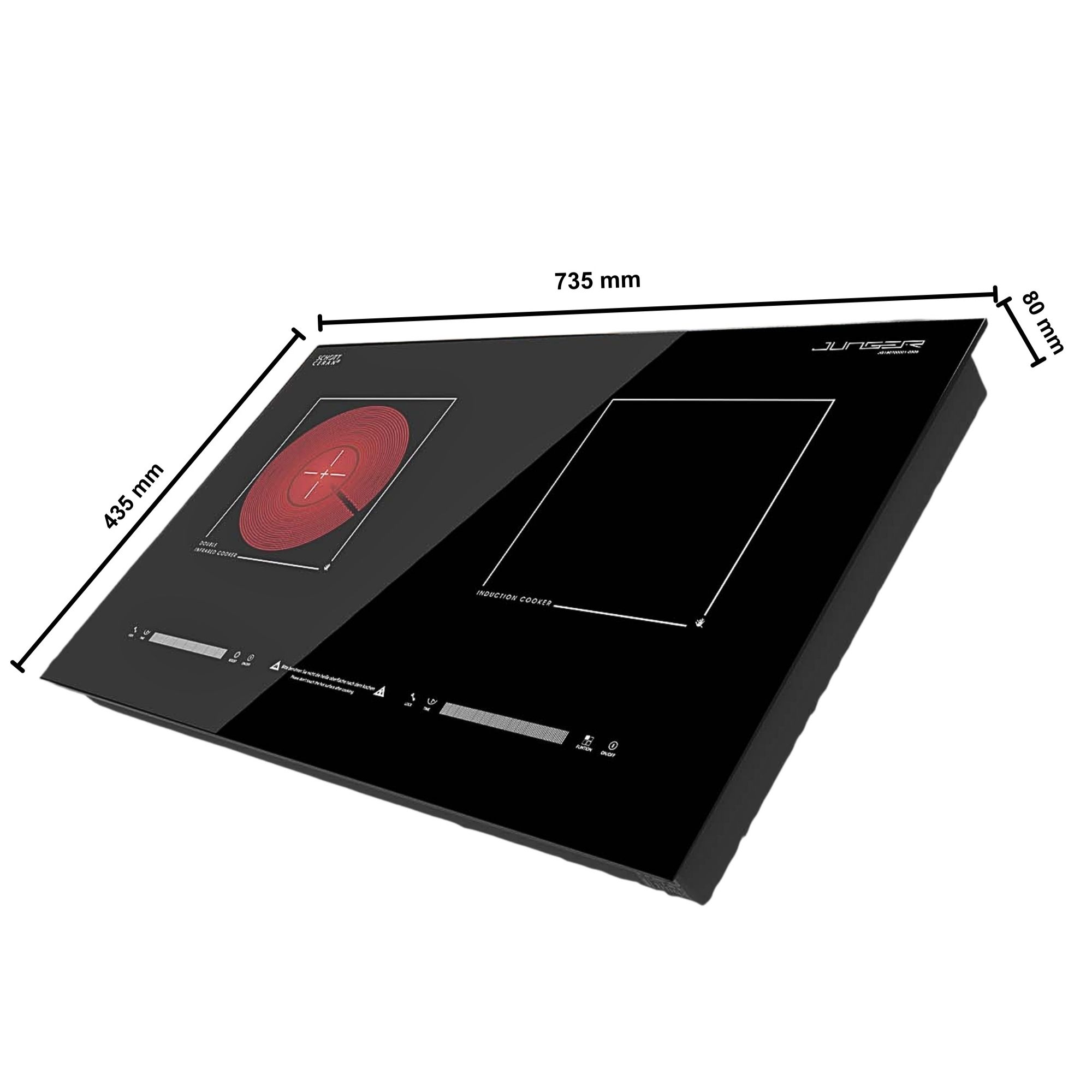 Kích thước Junger MTD-18 