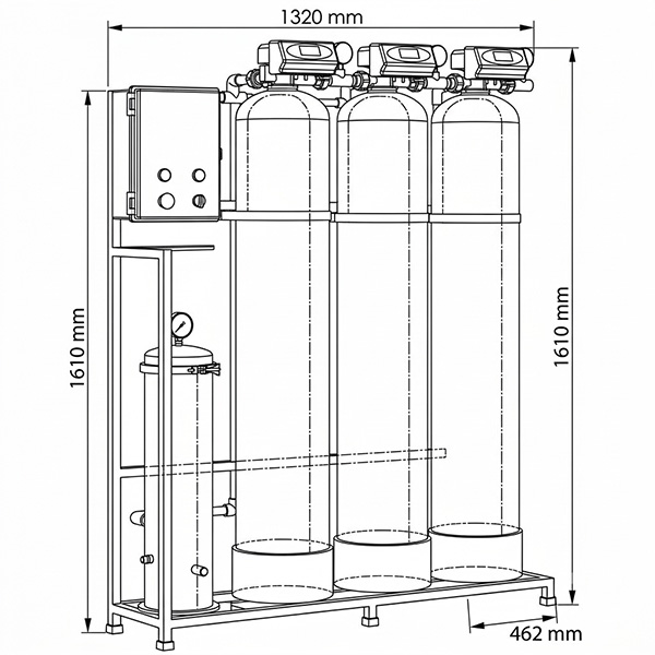 kích thước Karofi KTF-333I