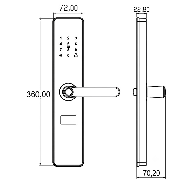 kích thước Kassler KL-399 Copper