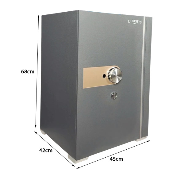 Kích thước két sắt Liberty LB68-LS9 Pro