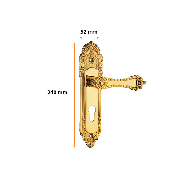 Kích thước Demax CLK250 24K BRASS