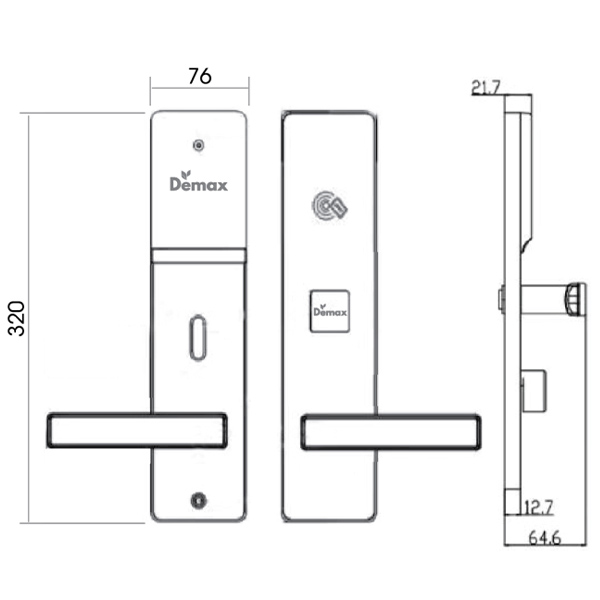 Kích thước Demax HEL605 SBS